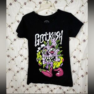 Source Unknown Black Graphic Tee